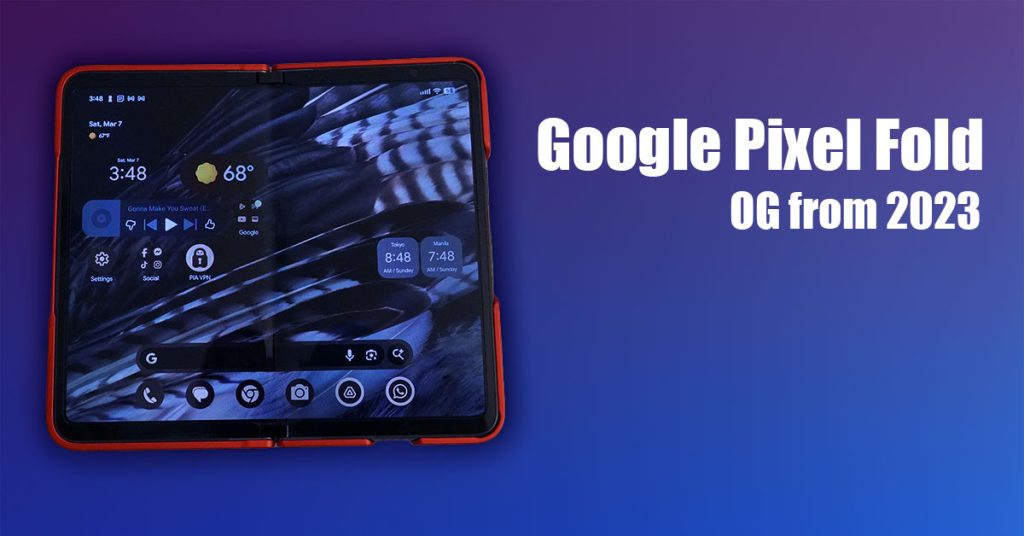 Google Pixel Fold header image