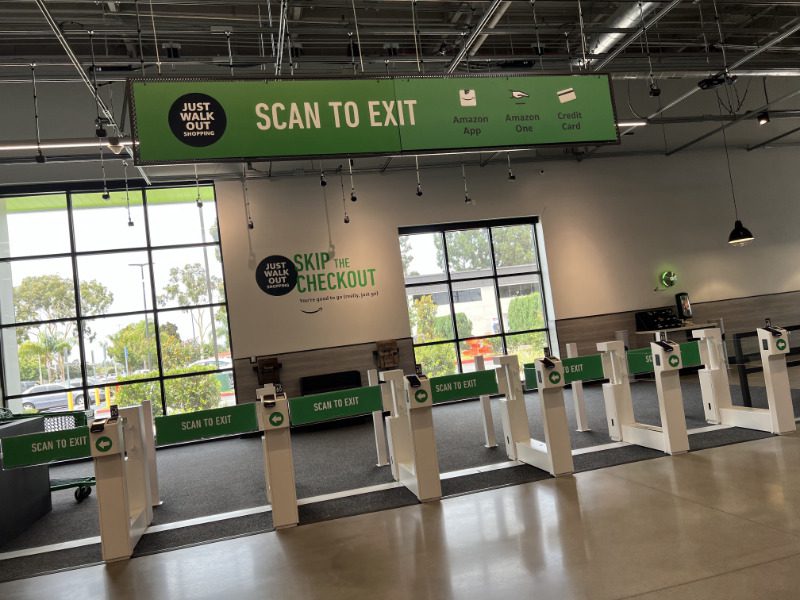 scan to exit amazon fresh