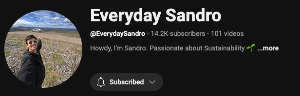 everyday sandro youtube