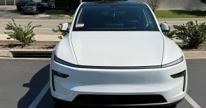 front view of Model Y Juniper