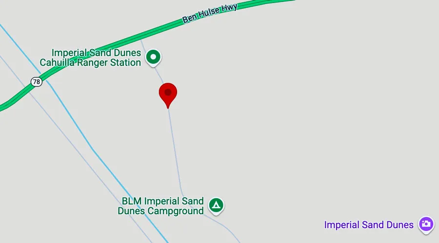 map imperial sand dunes