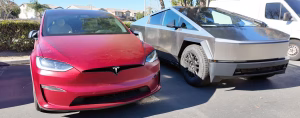 Model X Plaid and Cybertruck