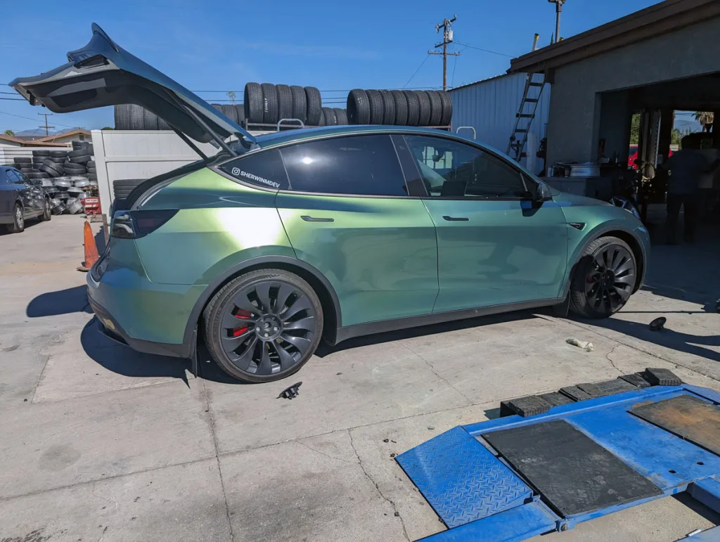 Model Y Performance with Uberturbine wheels