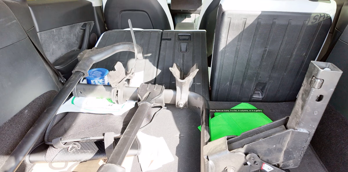 Model Y trunk and Kuat Transfer V2