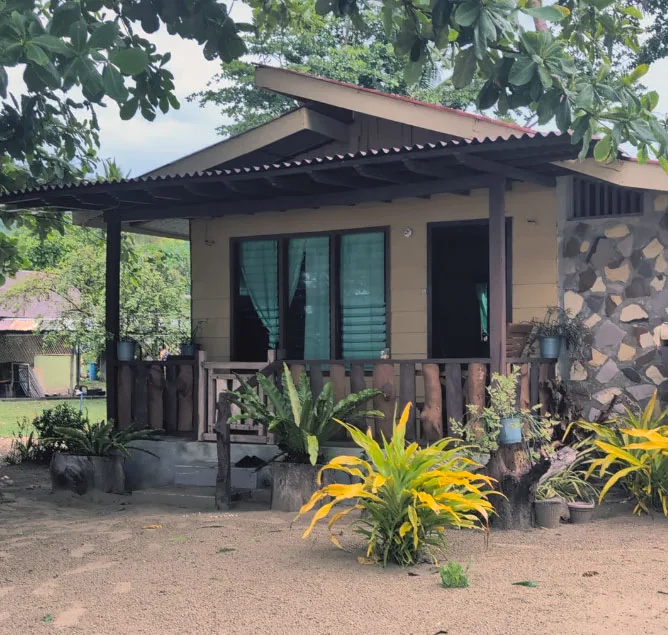A cottage at beach house in Palawan Caramay