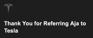 Tesla referral