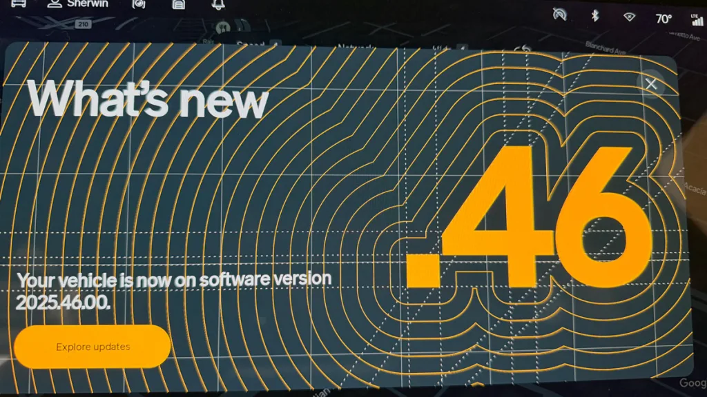 Rivian software update